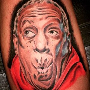 Bill Cosby tattoo. #Celebrity #CelebrityPortrait #Portraits