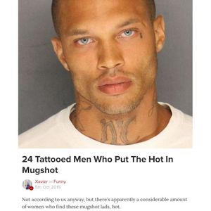 “24 Tattooed Men Who Put The Hot In Mugshot” – Tattoodo/Xavier #tattoodo #post #article