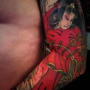 Japanese Tattoo by Lupo Horiōkami #Japanese #Japanesetattoo #Asian #LupoHoriōkami
