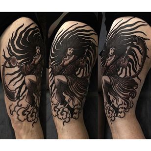 Tatuaje de Poludnica por Rakov Serj