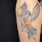 Free bird tattoo by Emy Blacksheep #EmyBlacksheep #newschool #bird