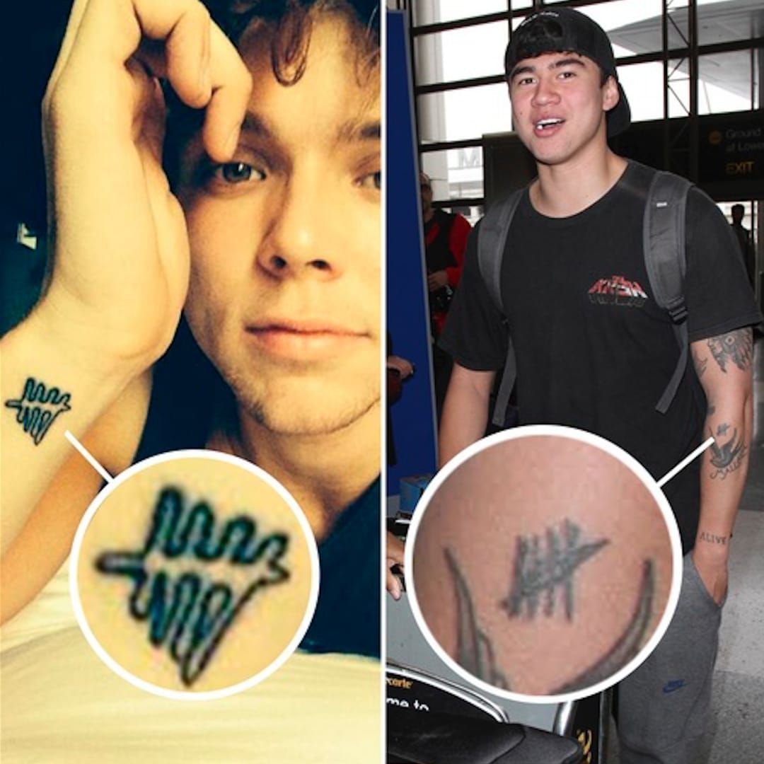   Calums tattoos  Requested by 1dthewantedlove