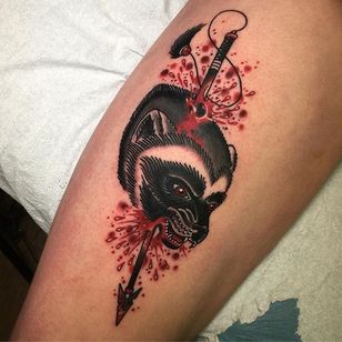 Tatuaje de Lobezno por Miguel Lepage #lobezno #neotradicional #neotradicionalartista #contemporáneo #fed #canadiskartist #MiguelLepage
