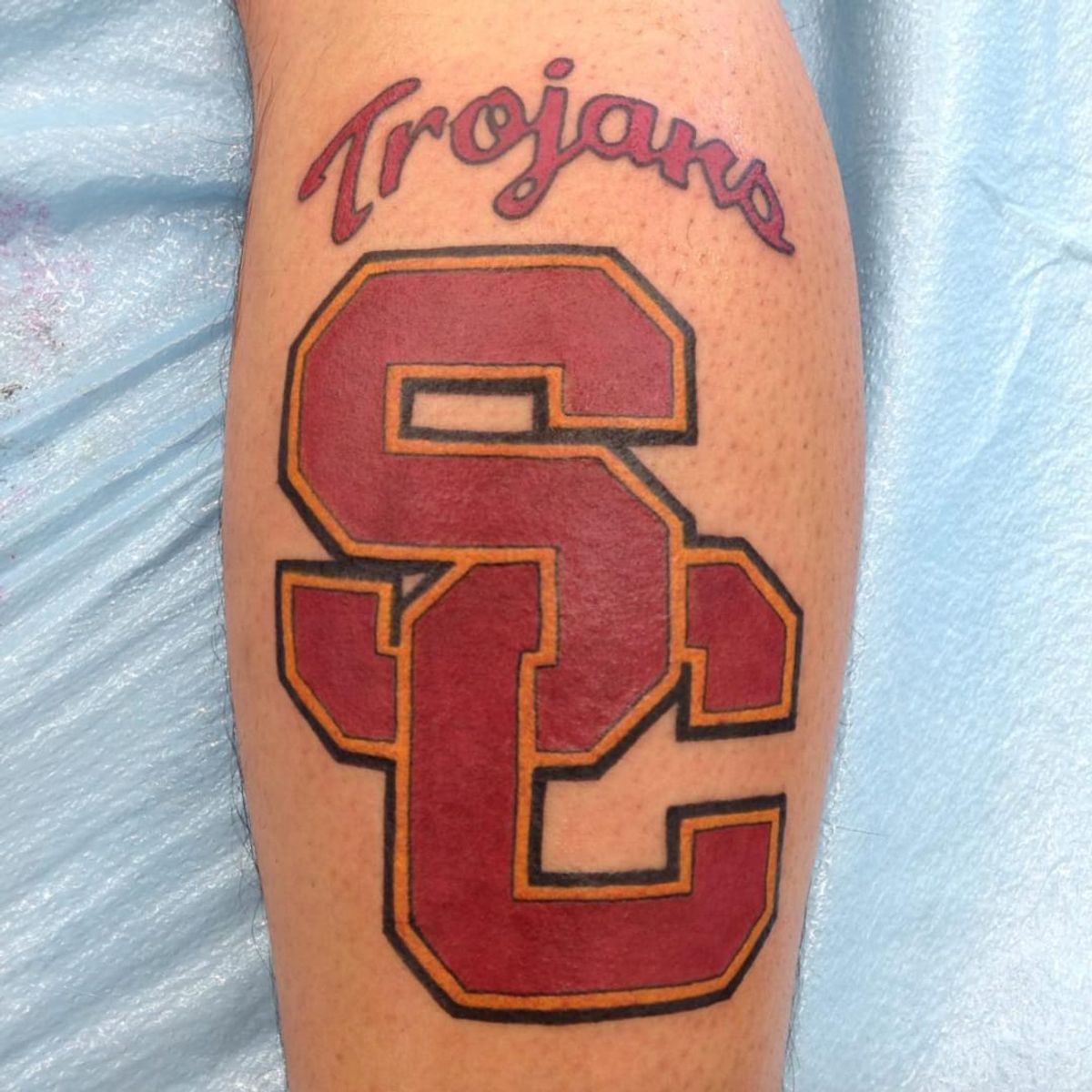 Tattoo uploaded by Joe • USC Trojans. (via IG louieburger) 