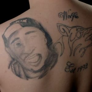 Courtesy of Tattoo Fixers #fail #tupac