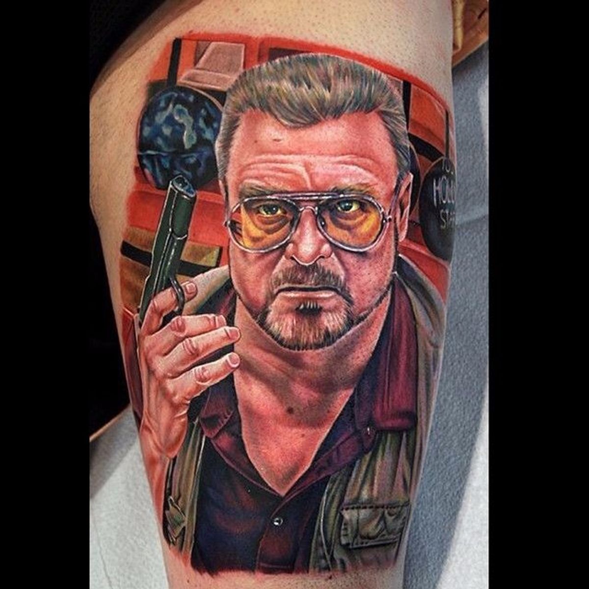 Tattoo uploaded by Robert Davies • Walter Sobchak, one of the movies ...