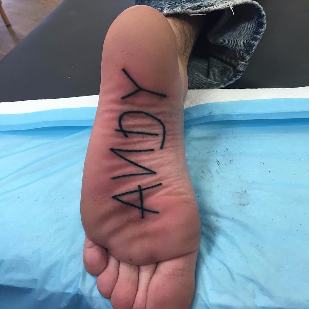 foot tattoo andyTikTok Search