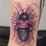 Bug tattoo by Ms. Kudu #MsKudu #sketchstyle #sketch #graphic #bug #insect #heart #shirt