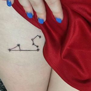 Constellation scar tattoo cover up of Izzy, via Buzzfeed. #constellation #scar #coverup #selfharm