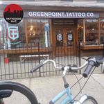 The charming extrerior of Greenpoint Tattoo Co. (IG—greenpointtattooco). #GreenpointTattooCo #NYCtattooshops