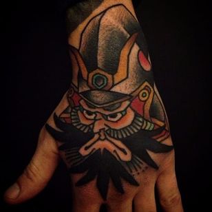 Katou Kiyomasa Tattoo por Koji Ichimaru #katoukiyomasa #japanese #japaneseart #traditionaljapanese #japaneseartist #KojiIchimaru #hand
