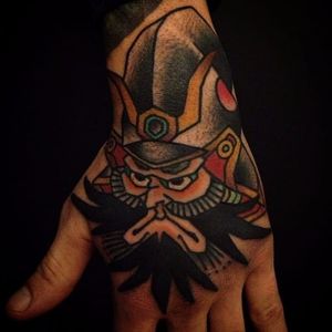 Katou Kiyomasa Tattoo by Koji Ichimaru #katoukiyomasa #japanese #japaneseart #traditionaljapanese #japaneseartist #KojiIchimaru #hand