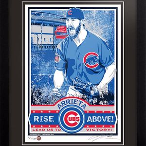 An amazing poster from Sports Propaganda. #sports #sportsgiftguide #giftguide #mlb #cubs