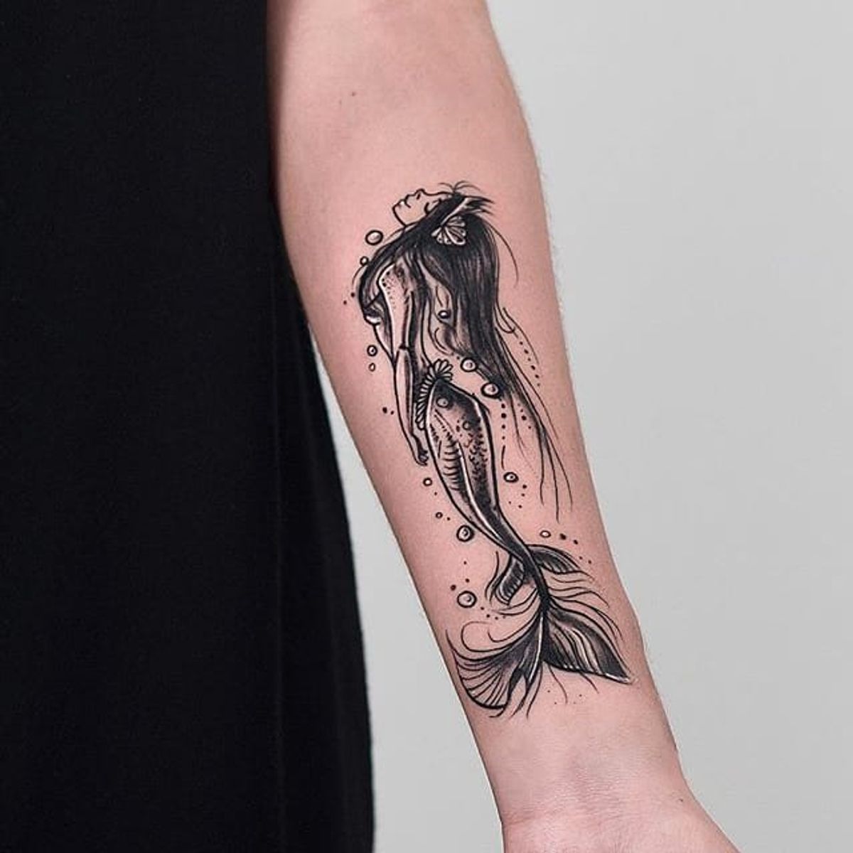 Tattoo uploaded by Joe • Mermaid. (via IG - robcarvalhoart) # ...