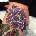 Peony Tattoo by Damien Rodriguez #Japanesetattoo #Japanese #AsianTattoos #DamienRodriguez