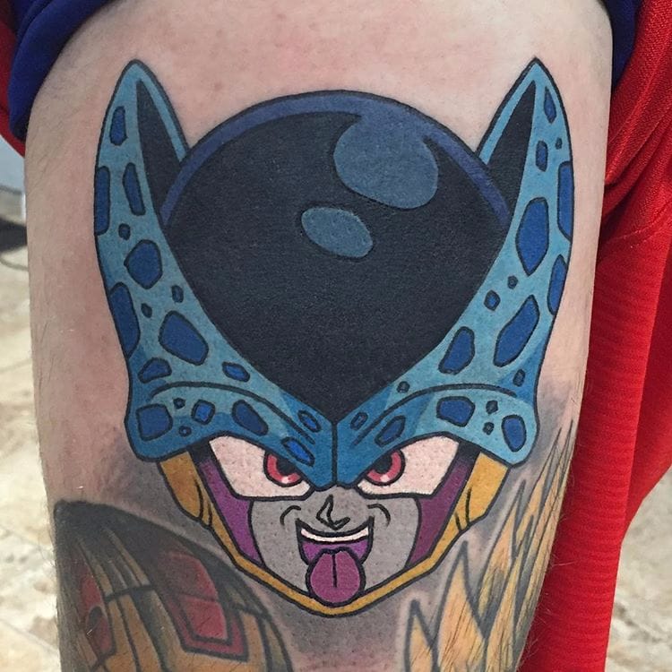 Tattoo uploaded by Luiza Siqueira • Cell do Dragon Ball do Adam