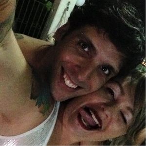 Paulo Brant e a artesã Michelle Duarte! #DiaDosNamorados #CasaisTatuados #amorEtinta #paixão #TodaFormaDeAmor #brasil