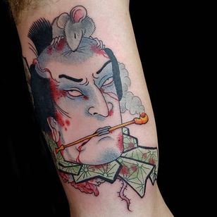 Tatuaje Namakubi por Jan Willem #namakubi #japanesenamakubi #japanese #traditionaljapanese #irezumi #JanWillem