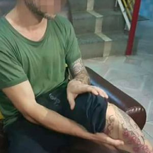 Mola Giannunzoo Michele and his Buddha tattoo that got him deported from Myanmar. #buddha #controversy #illegaltattoos #myanmar