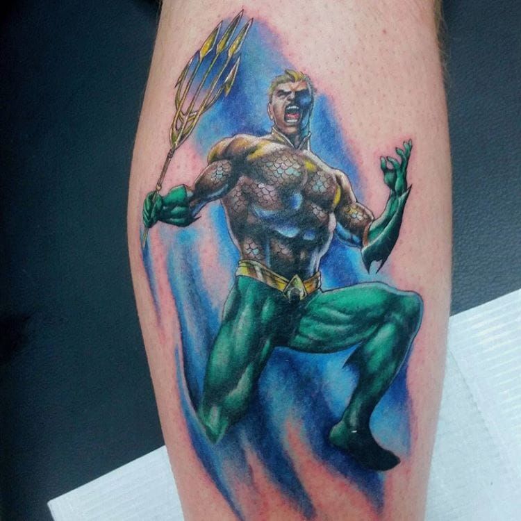 DC Comics Aquaman to Get MomoaStyle Tattoos