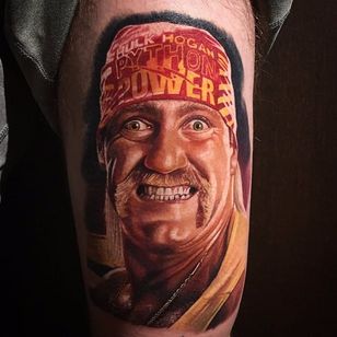Hulk Hogan Back Tattoo