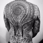 Tattoo by Alvaro Flores #patternwork #patternworktattoo #backpiece #backpiecetattoos #backtattoo #blackwork #blackworktattoo #AlvaroFlores