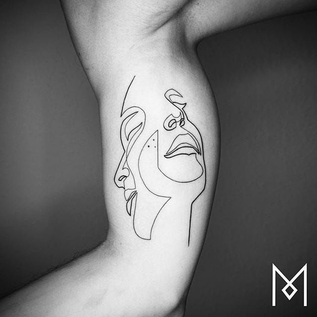 flower  face tattoo  Ideas de tatuaje femenino Diseños de tatuajes para  hombres Fuentes para tatuajes