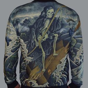 Andrew Connor for 36 Ghosts (via IG-36ghosts) #fashion #tattooinspired #menswear #ukiyoe #36ghosts #andrewconnor #brianbruno #TimothyHoyer #JoelLong