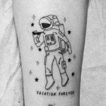 See you never! via instagram seanfromtexas #linework #currentmood #seanfromtexas #astronaut #vacation #space