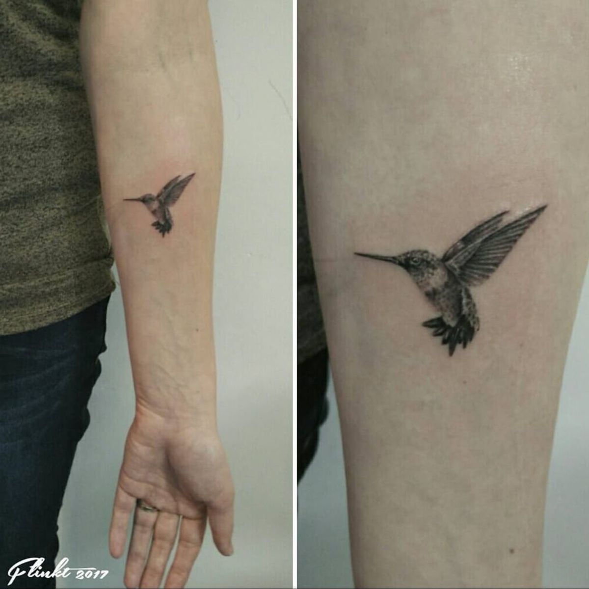 Tattoo uploaded by Tattoodo • A tiny realistic hummingbird by Francine ...