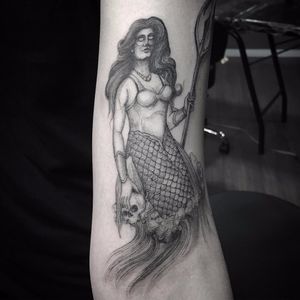 #theoraych #Mermaid #Sereia #blackwork #tatuadoresbrasileiros #tatuadoresbr
