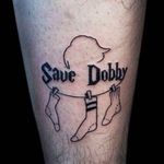 Sabe quem fez essa tattoo? Então conta pra gente! #HarryPotter #HarryPotterTattoo #Dobby #DobbyTattoo