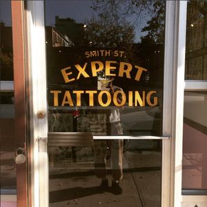 The entrance to Smith Street Tattoo Parlour. #Brooklyn #NYCtattooshops #SmithStreetTattooParlour