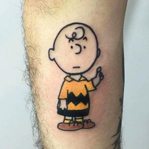 The classic Charlie Brown. (via IG - inkandwheels) #CharlieBrown #Peanuts #CharlesSchulz