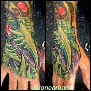Bio Mechanical Tattoo by Ron Earhart #biomechanical #biomechanicaltattoo #biomechanicaltattoos #biomechtattoo #biomechtattoos #biomech #biomechanicalartists #biomechanicalartist #RonEarhart
