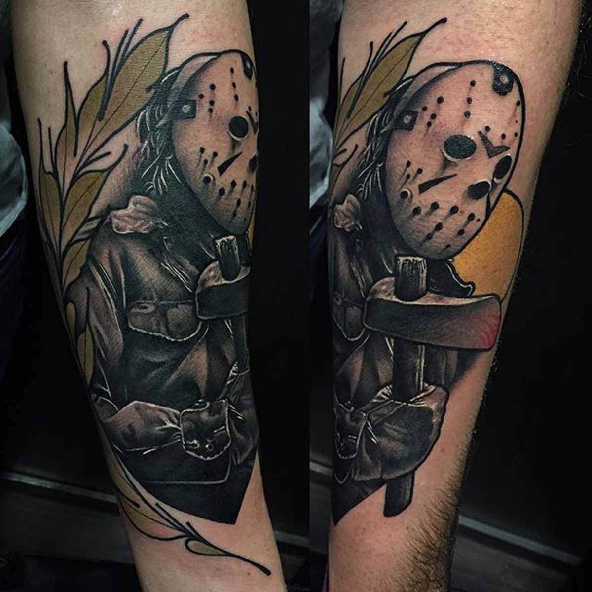 Tattoo uploaded by Robert Davies • Jason Voorhees Tattoo by Didac ...