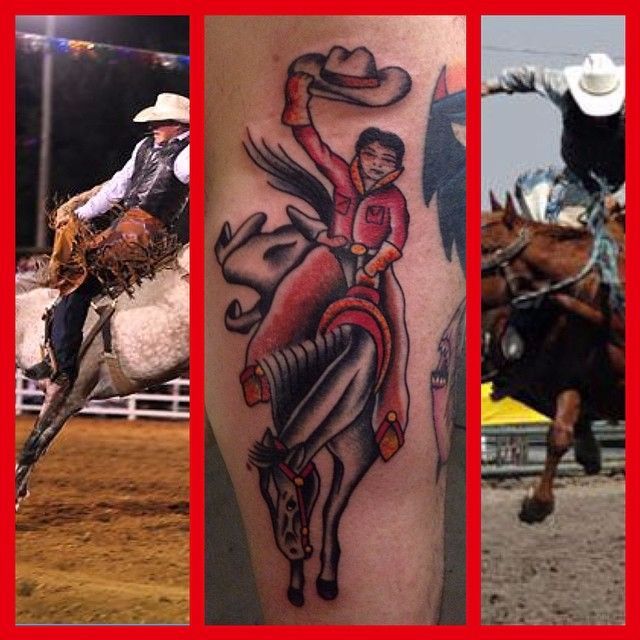 Tattoo Rodeo Rode Tattoo uploaded by Robert Davies • Tattoodo