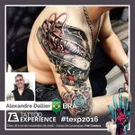 O George Clooney tatuador, Alexandre Dallier! ##AlexandreDallier #biomecanico #biomech #TattooExperience2016 #TattooWeek #Convenções #brasil #texp2016