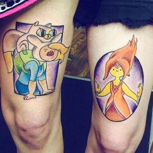 Epic Adventure Time Tattoo