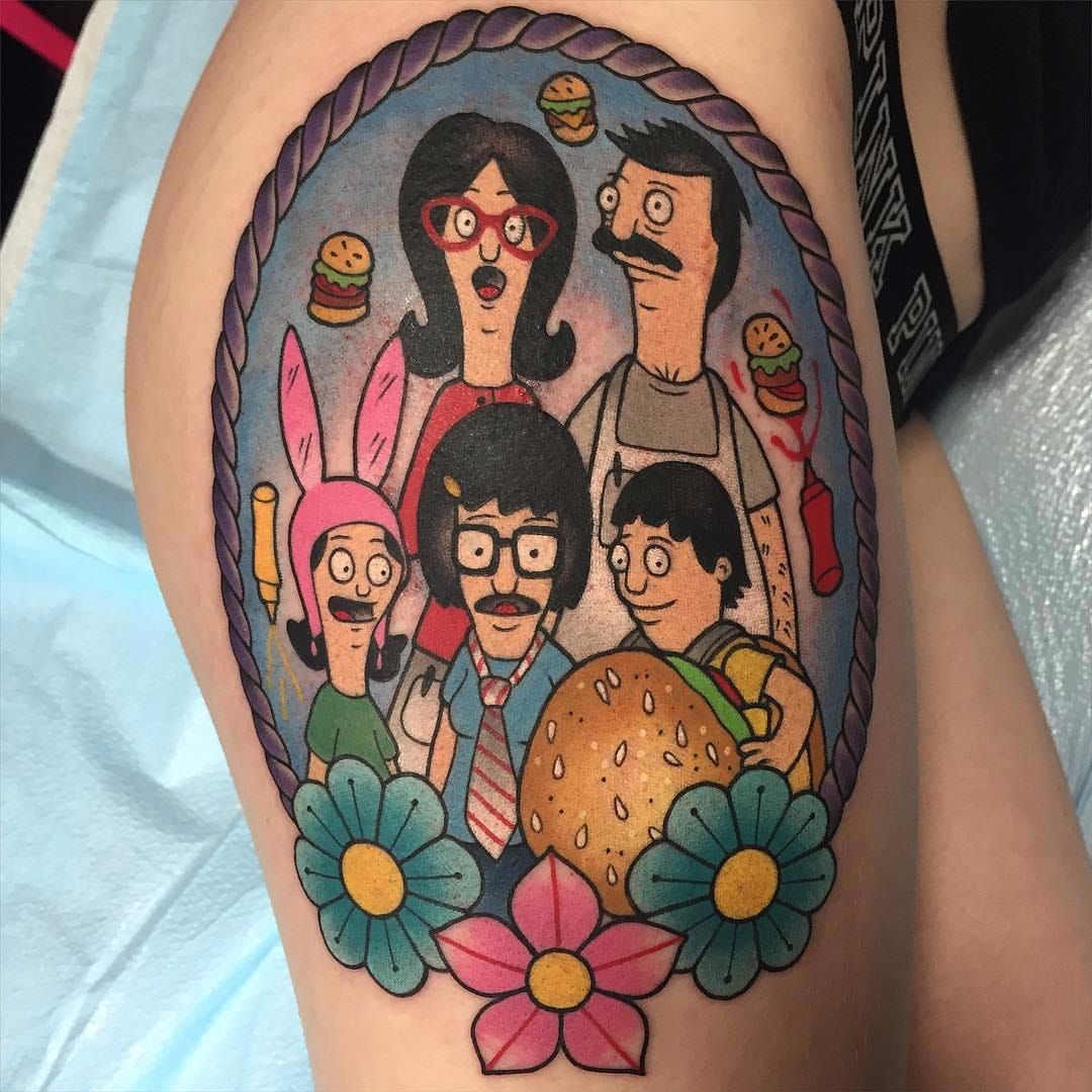 Tattoo Zoo  Sibling tattoos done by tattoosbyhootie Whos your favorite Bobs  Burgers character  Facebook