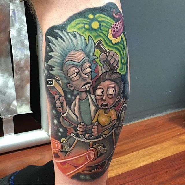35 Amazing Rick Sanchez Tattoos with Meanings and Ideas  Body Art Guru