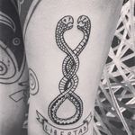 Snake tattoo by Francisca Silva #ignorantart #ignorantblackwork #ignorantstyle #ignorant #snake #snakes #blackwork #blckwrk #contemporary #minimalart #minimalism #FranciscaSilva