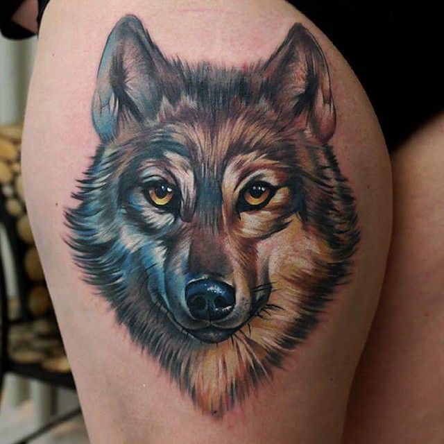 Mx. Morgan — Wolf head tattoo design for my best friend...