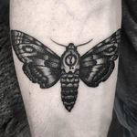 Butterfly Tattoo by Jaffa Wane #blackwork #blackworktattoo #blackworkartist #darkart #JaffaWane
