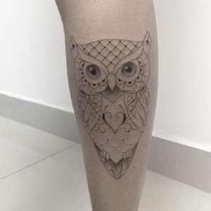 #coruja #owl #LaysAlencar #fineline #delicadas #TatuadorasDoBrasil #TalentoNacional #brasil