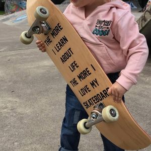 "You are so cool" pink hoodie for kids by Red Temple Prayer #fashion #RedTemplePrayer #tattooinspired #kidclothing #clothingline #kids #skateboard