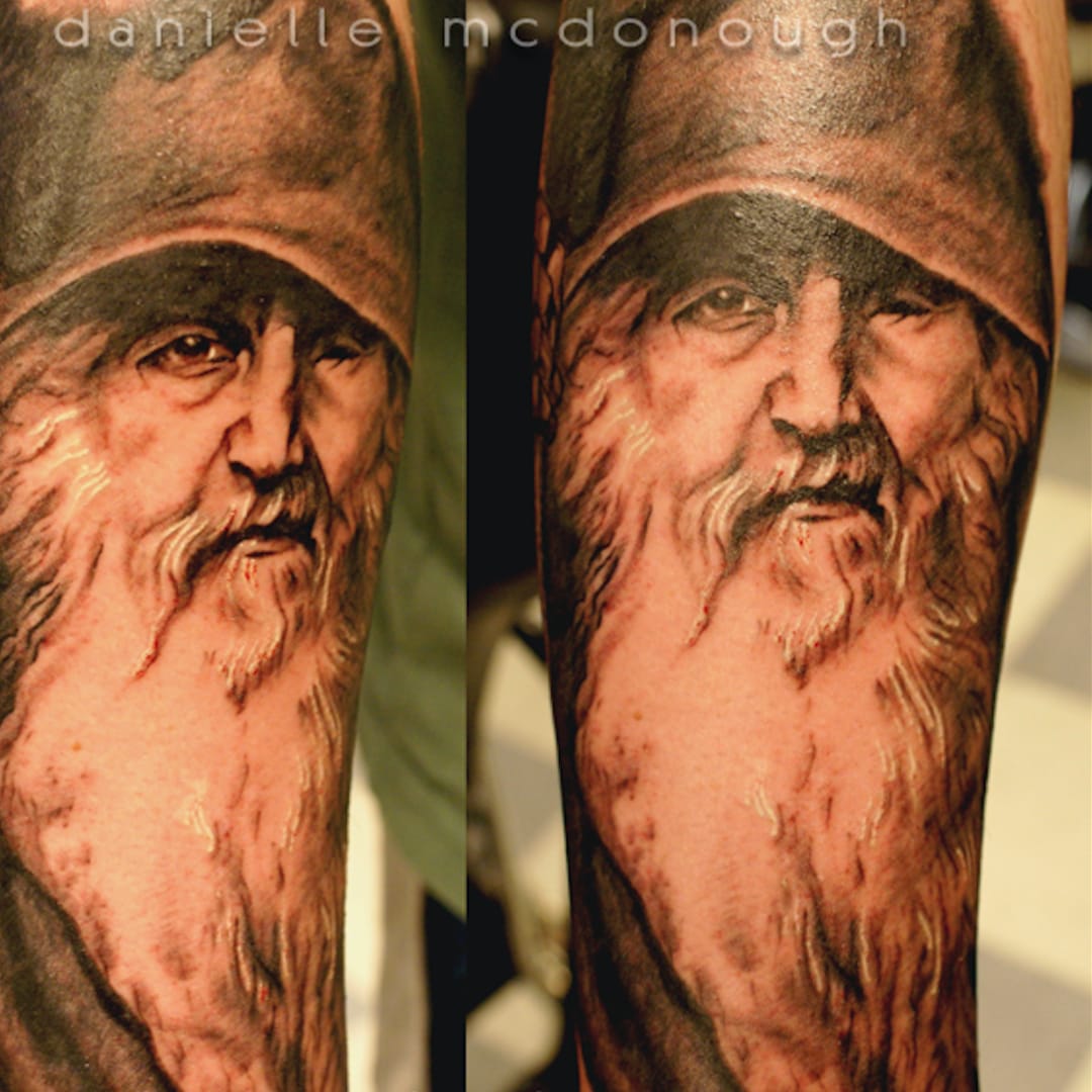 Odin tattoo by Boris Tattoo