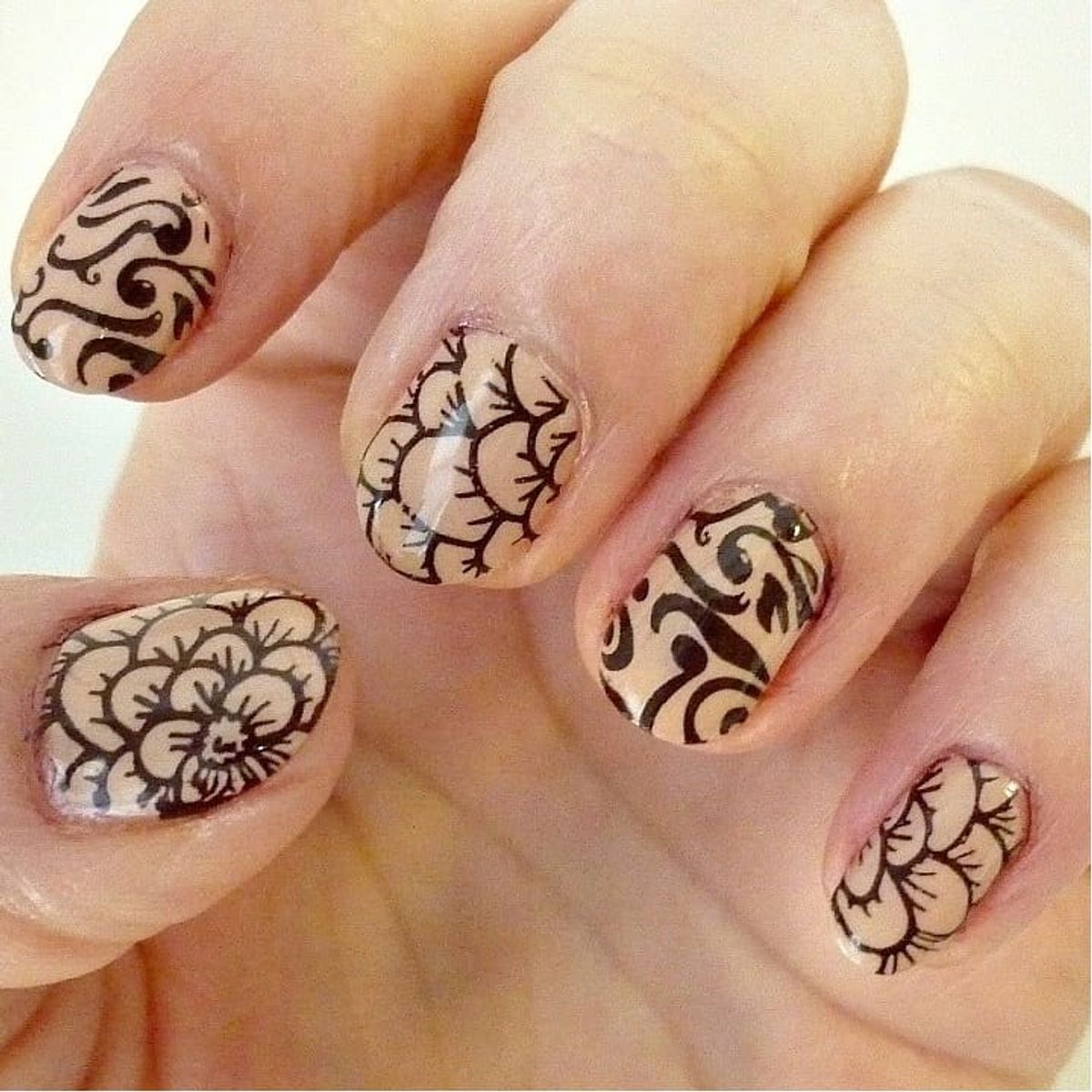 Tattoo uploaded by minerva • Linework Nail Tattoo Art Linework 