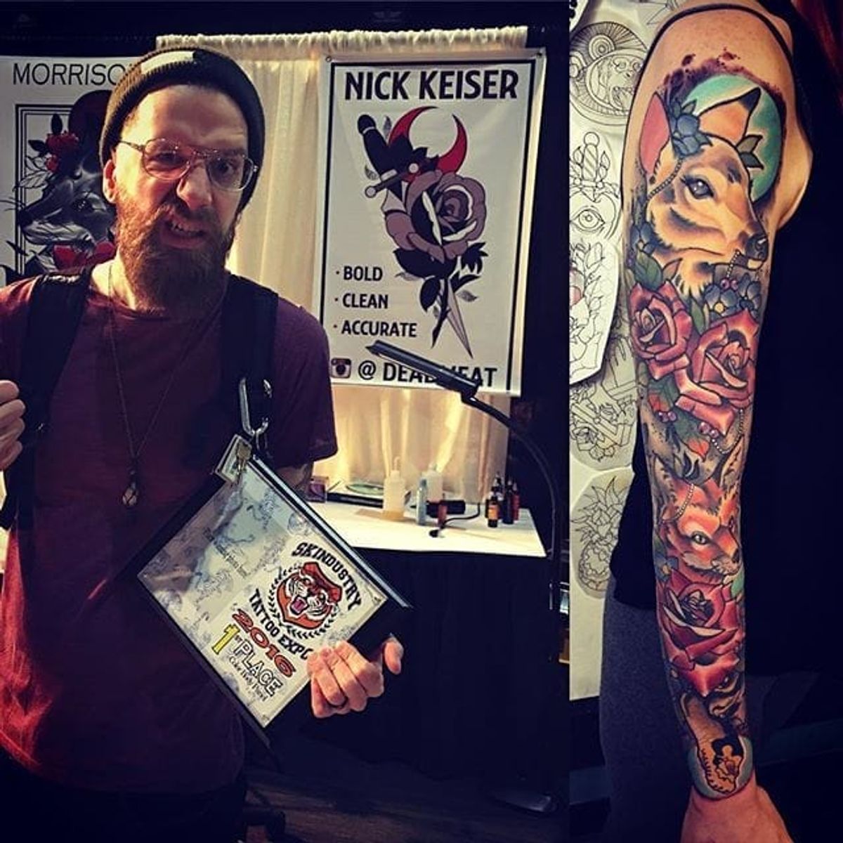 Tattoo uploaded by Tattoodo • Cleavers by Nicholas Keiser cleaver 