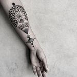 Mandala by Kimangel #KimangelTattu #mandala #blackwork #bali #tattoooftheday